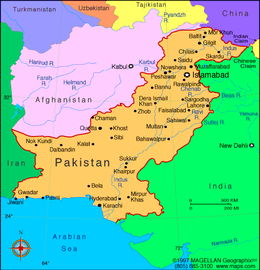 Rawalpindi Map and Rawalpindi Satellite Image